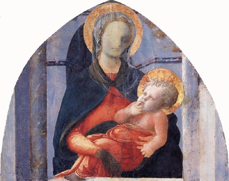 Fra Filippo Lippi Madonna and Child. France oil painting art